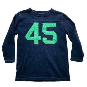 CREWCUTS navy and green sweat-shirt size 12